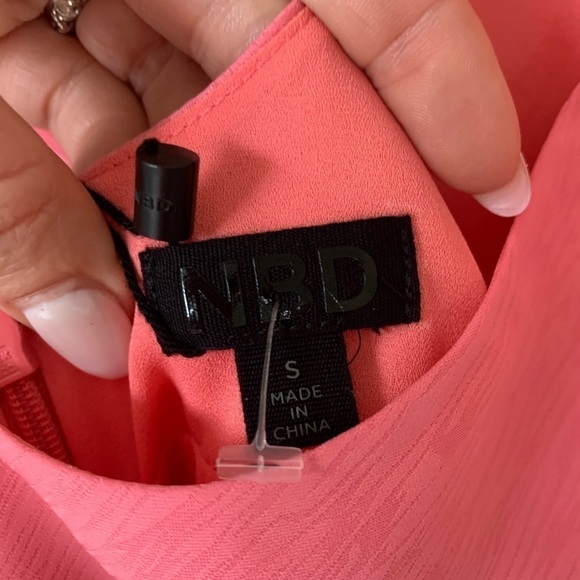 Revolve NBD Bekah Long Sleeve Ruched Mini Cocktail Dress - Picture 9 of 11